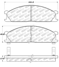 Load image into Gallery viewer, StopTech Street Touring 85-91 Nissan D21/720/Pathfinder Front Brake Pads