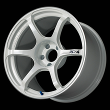 Load image into Gallery viewer, Advan RG-4 18x9.5 +38 5-120 Racing White Metallic &amp; Ring Wheel