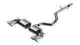 Borla 22-25 Volkswagen Golf R S-type Cat-Back Exhaust - Dual 4.5in Stainless Tips