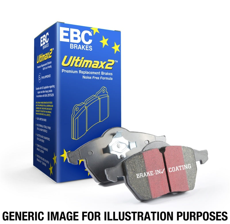 EBC 09-14 Acura TL 3.5 Ultimax2 Rear Brake Pads