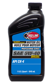 Red Line Pro-Series Diesel CK4 5W40 Motor Oil - Quart