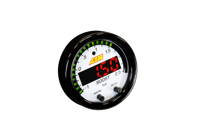 AEM X-Series Boost Pressure -30inHg 35psi Gauge