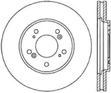 StopTech 91-96 Acura NSX Front Right Cryo Slotted Rotor