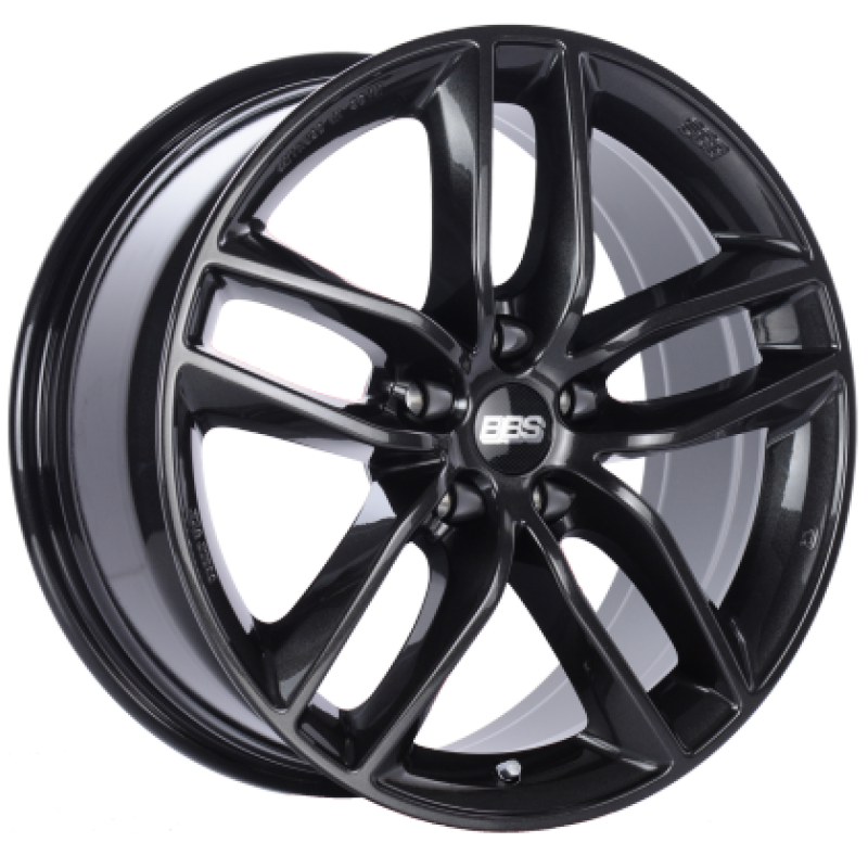 BBS SX 20x9 5x114.3 ET42 Crystal Black Wheel -82mm PFS/Clip Required