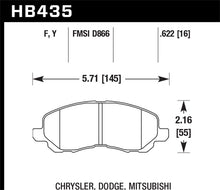 Load image into Gallery viewer, Hawk 00-05 Eclipse GT LTS Street Front Brake Pads