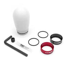 Load image into Gallery viewer, COBB 04-23 Volkswagen Golf GTI / 14-24 Volkswagen Golf R Tall Weighted Shift Knob - White