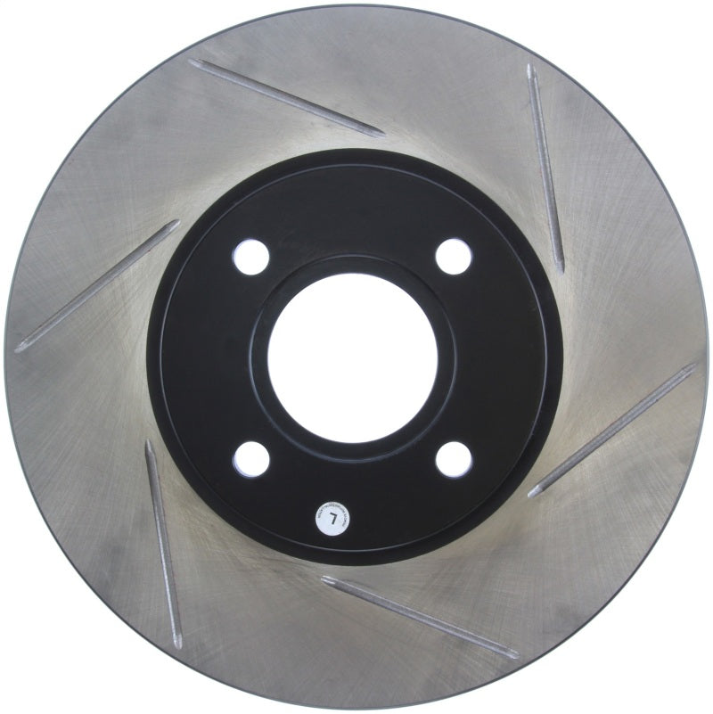 StopTech 2014 Ford Fiesta Left Front Disc Slotted Brake Rotor