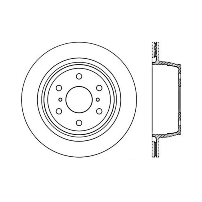 Stoptech 07-19 Cadillac Escalade Front & Rear CRYO-STOP Rotor