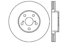 Load image into Gallery viewer, StopTech 03-08 Pontiac Vibe / 05-09 Scion tC / 03-08 Toyota Matrix Front Left Drilled Rotor