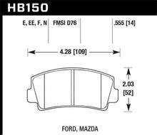 Load image into Gallery viewer, Hawk HPS Street Brake Pads