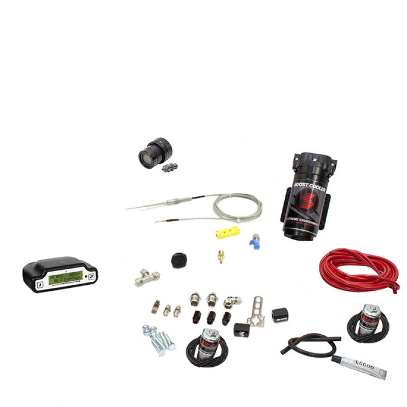 Snow Performance Univ Stg 3 Boost Cooler Water Inj. Kit (Red Hi-Temp Tubing/Quick Fittings) w/o Tank