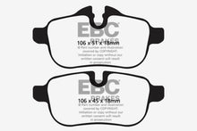 Load image into Gallery viewer, EBC 09+ BMW Z4 3.0 (E89) Ultimax2 Rear Brake Pads