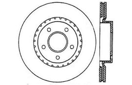 StopTech 8/02-03 Infiniti G35 Drilled Left Front Rotor