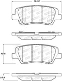 StopTech Street Brake Pads - Front