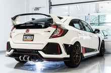 Load image into Gallery viewer, AWE Tuning 2017+ Honda Civic Type R Touring Edition Exhaust w/Front Pipe &amp; Triple Chrome Silver Tips