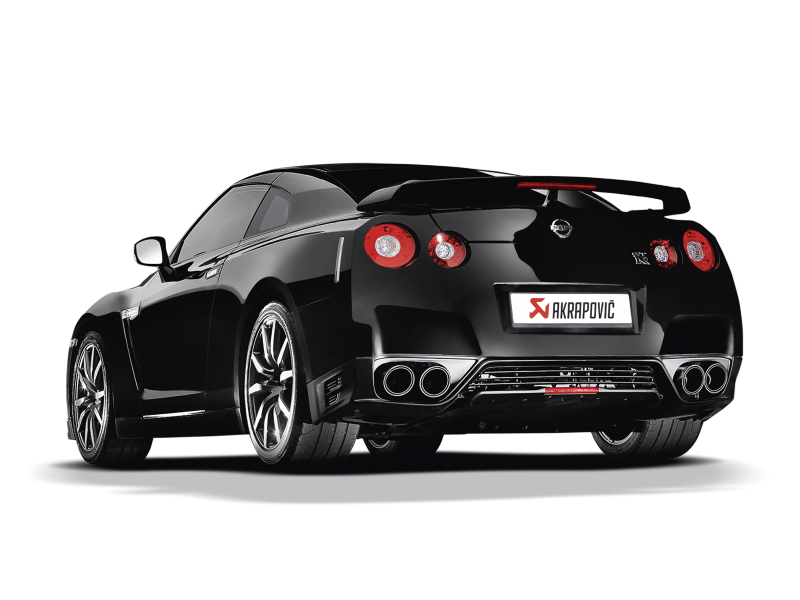 Akrapovic 08-17 Nissan GT-R Slip-On Line (Titanium) (Req. Tips)