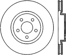 Load image into Gallery viewer, StopTech 05-17 Dodge Chrystler 300 SportStop Cryo Slotted &amp; Drilled Front Left Rotor