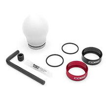 Load image into Gallery viewer, Cobb 12-16 FR-S / 2012+ BRZ / 2017+ GR86 / Focus ST+RS / Fiesta ST Short Weighted COBB Knob - White