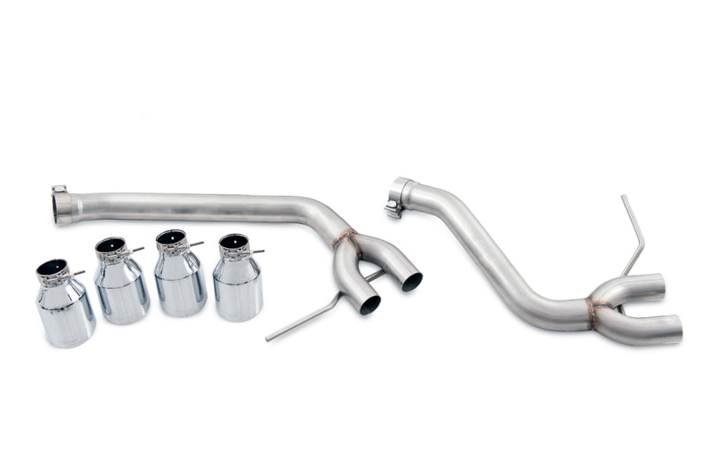 AWE Tuning Porsche Macan Track Edition Exhaust System - Chrome Silver 102mm Tips