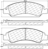 StopTech 08-20 Cadillac Escalade Front Truck & SUV Brake Pad