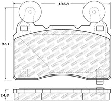 Load image into Gallery viewer, StopTech 14-17 Chevrolet Camaro SS/09 Pontiac G8 Street Select Front Brake Pads