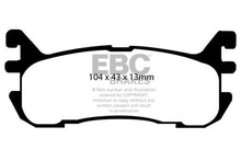 Load image into Gallery viewer, EBC 97-02 Ford Escort 2.0 Greenstuff Rear Brake Pads