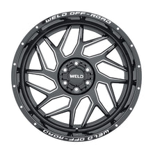 Load image into Gallery viewer, Weld Off-Road W117 20X10 Fulcrum 5X139.7 5X150 ET-18 BS4.75 Gloss Black MIL 110.2