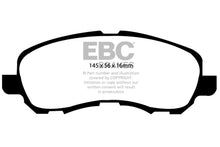 Load image into Gallery viewer, EBC 11-14 Chrysler 200 2.4L Bluestuff Front Brake Pads