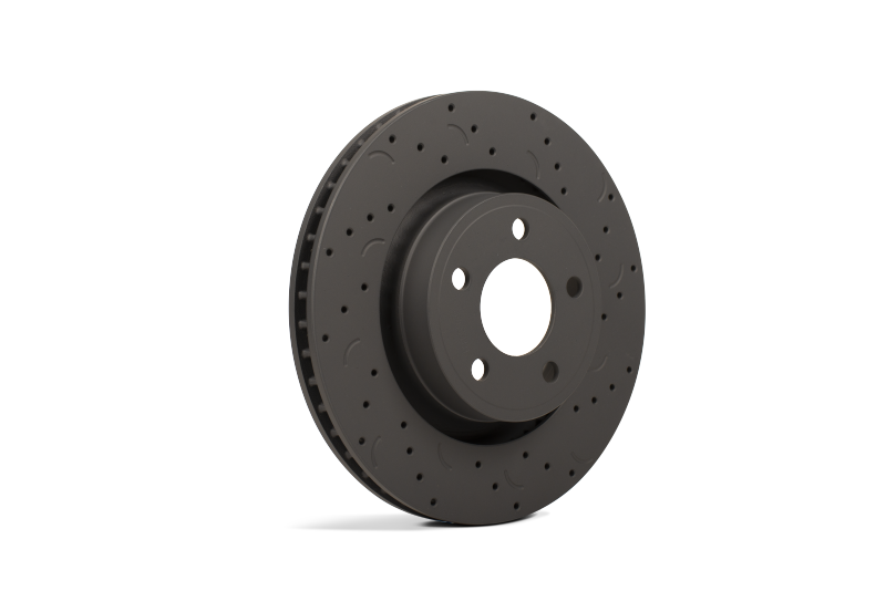 Hawk Talon 2013 Dodge Dart Drilled and Slotted Rear Brake Rotor Set