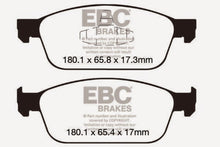 Load image into Gallery viewer, EBC 12+ Ford Focus 2.0 Turbo ST Ultimax2 Front Brake Pads