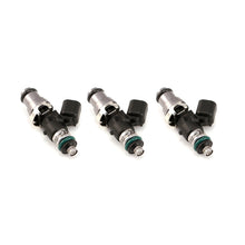 Load image into Gallery viewer, Injector Dynamics 1340cc Injectors - 48mm Length - 14mm Grey Top - 14mm Lower O-Ring (Set of 3)