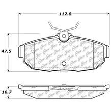 Load image into Gallery viewer, StopTech Street Touring 05-09 Ford Mustang Cobra/Mach 1 V6/GT / 10 Shelby Rear Pads