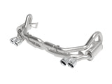 aFe MACHForce XP 12-16 Porsche 911 Carrera H6-3.8L SS-304 Cat-Back Exhaust w/ Polished Quad Tips