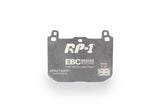 EBC Racing 08-12 Porsche 911 (997) (Cast Iron Disc Only) RP-1 Race Front Brake Pads