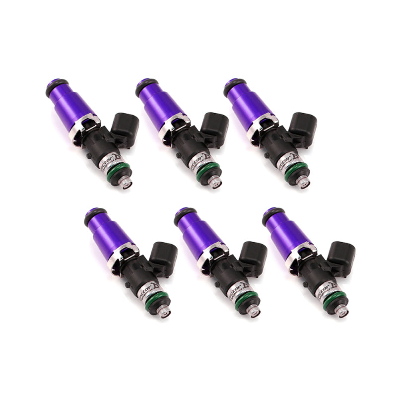 Injector Dynamics 2600-XDS Injectors - 60mm Length - 14mm Top - 14mm Lower O-Ring (Set of 6)