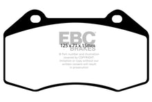 Load image into Gallery viewer, EBC 07-08 Chevrolet Cobalt 2.0 Supercharged (SS) Ultimax2 Front Brake Pads