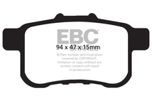 Load image into Gallery viewer, EBC Brakes Bluestuff Street and Track Day Brake Pads
