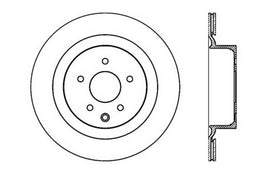 StopTech Nissan 370z / Infiniti G37 SportStop Drilled Rear Left Rotor
