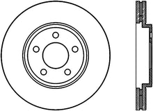 Load image into Gallery viewer, StopTech 03-11 Ford Crown Victoria Cryo Slotted Front Right Sport Brake Rotor