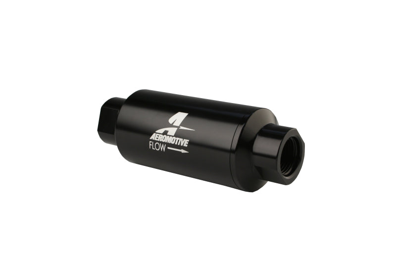 Aeromotive In-Line Filter - AN-10 - Black - 10 Micron