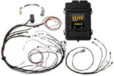 Haltech Elite 1500 Terminated Harness ECU Kit w/ Square EV1 Injector Connectors