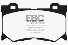 Load image into Gallery viewer, EBC 2013+ Infiniti Q50 Hybrid 3.5L Hybrid Sport Ultimax2 Front Brake Pads