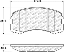 Load image into Gallery viewer, StopTech 02-07 Mitsubishi Lancer Street Select Brake Pads - Rear