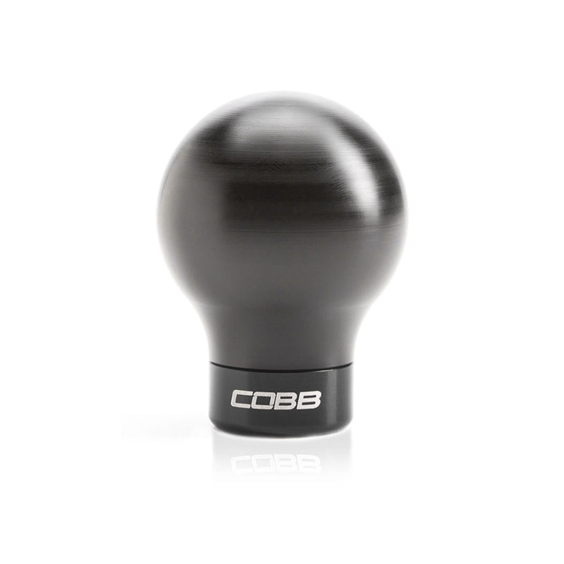 Cobb 08-15 Mitsubishi EVO X / 09-15 Ralliart Shift Knob - Stealth Black (Black/Black Base)