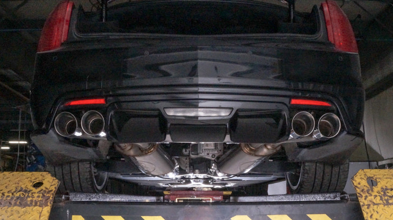 Stainless Works 2016-18 Cadillac CTS-V Sedan Catback System Resonated X-Pipe Dual-Mode Mufflers