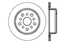 Load image into Gallery viewer, StopTech 93-98 Toyota Supra Turbo Drilled Left Rear Cryo Rotor