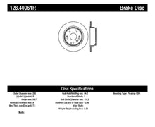 Load image into Gallery viewer, StopTech 04-08 Acura TL/TL-S Standard/Brembo Drilled Right Rear Rotor