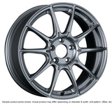 SSR GTX01 17x9 5x100 38mm Offset Dark Silver Wheel