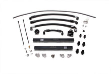 Load image into Gallery viewer, AMS Performance 2009+ Nissan GT-R R35 Alpha Fuel Rail Kit w/Regulator - Black