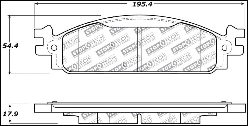 StopTech Performance Brake Pads